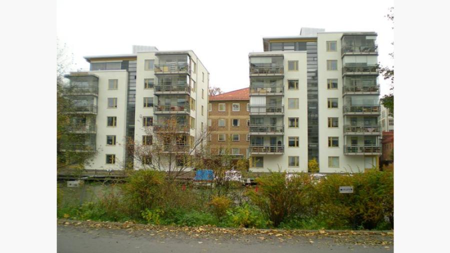 Ågatan 14 (till vänster) och Ågatan 16 (till höger)